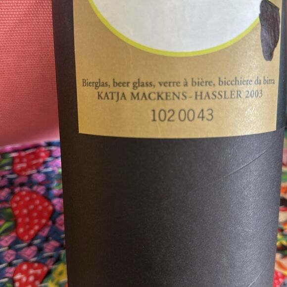 Ritzenhoff Designer Beer Glass with Box - Picture 4 of 4